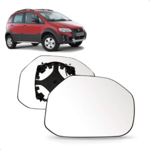 Lente Retrovisor Idea Adventure 04 A 10 Palio Locker 09 A 18 Lado Direito