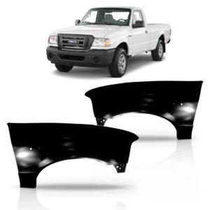 Paralama Ranger 2005 2006 2007 2008 2009 Sem Furo Moldura Lado Esquerdo