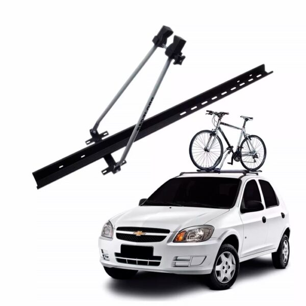 Suporte Bicicleta Teto Sp Rack Carros Com Rack Ferro Galvanizado 17kg
