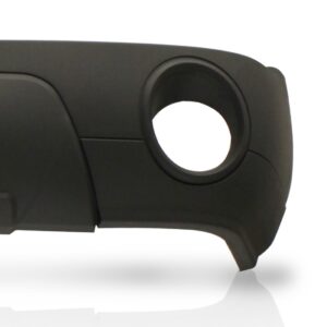 Spoiler Dianteiro Ranger 2005 2006 2007 2008 2009 Com Furo Preto