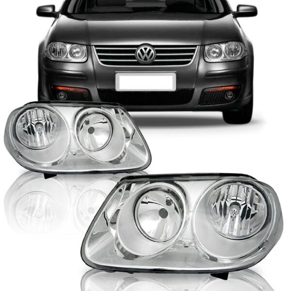 Farol Bora 2007 2008 2009 2010 2011 2012 Cromado 1ª Linha Direito/passageiro