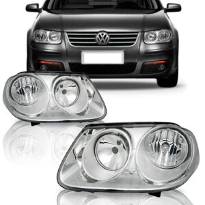 Farol Bora 2007 2008 2009 2010 2011 2012 Cromado 1ª Linha Esquerdo/motorista