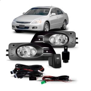 Kit Farol De Milha Accord 2006 2007 Neblina Auxiliar Honda