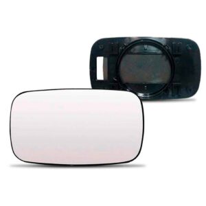Lente Retrovisor Com Base Fiat Palio 1996 A 2000 Uno Fire Lado Esquerdo