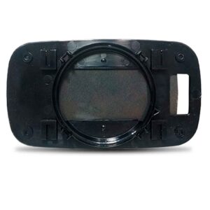 Lente Retrovisor Com Base Fiat Palio 1996 A 2000 Uno Fire Lado Esquerdo