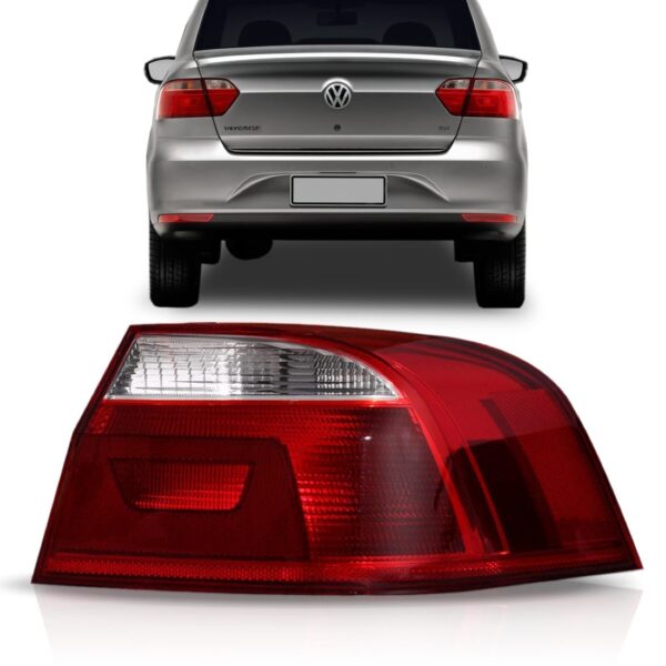 Sinaleira Traseira Voyage G6 2013 2014 2015 Bicolor Direito