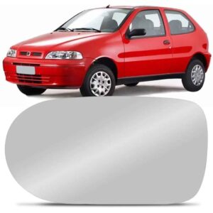 Espelho Do Retrovisor Palio/uno Fire 2001 A 2003 C/ Base Esquerdo