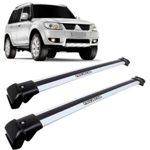 Travessa Teto Pajero Tr4 2010 2011 2012 Prata Em Aluminio Plata