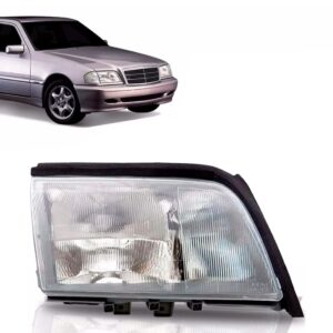 Farol Para Mercedes C180 C200 C280 C220 1994 95 96 1ª Linha Direito/passageiro