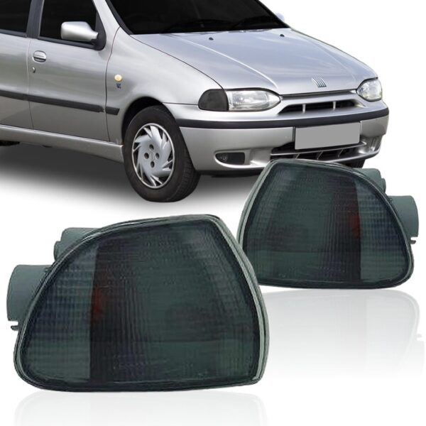 Sinaleira Dianteiro Palio 1996 1997 1998 1999 2000 Fume  Lado Esquerdo