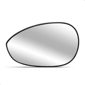 Lente Retrovisor Para Fiat Punto E Línea 2007 A 2017 C/ Base Lado Esquerdo