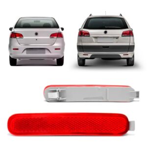 Lente Parachoque Traseiro Refletivo Siena 2008 A 2016 Lado Direito