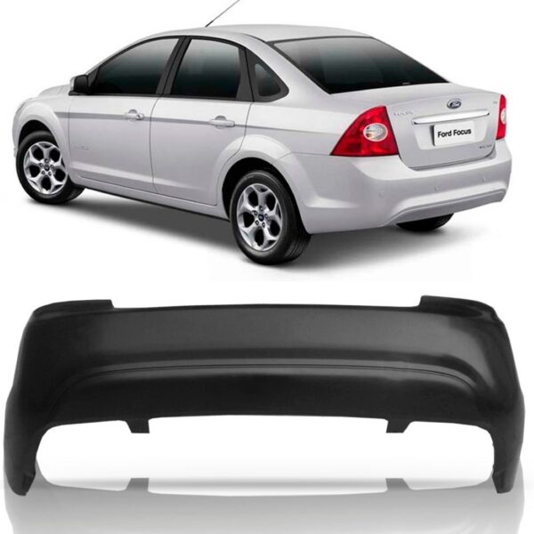 Parachoque Traseiro Focus Sedan 2009/2014 Sedan 1a Linha