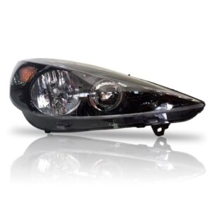 Farol Peugeot 207 Hoggar 2007 Até 2014  Mascara Negra Ld Direito