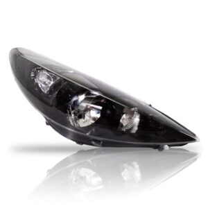 Farol Peugeot 207 Hoggar 2007 Até 2014  Mascara Negra Ld Direito