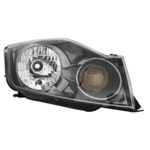 Farol Ecosport Mascara Negra Cromomix 2007 A 2011 1ª Linha Esquerdo/motorista