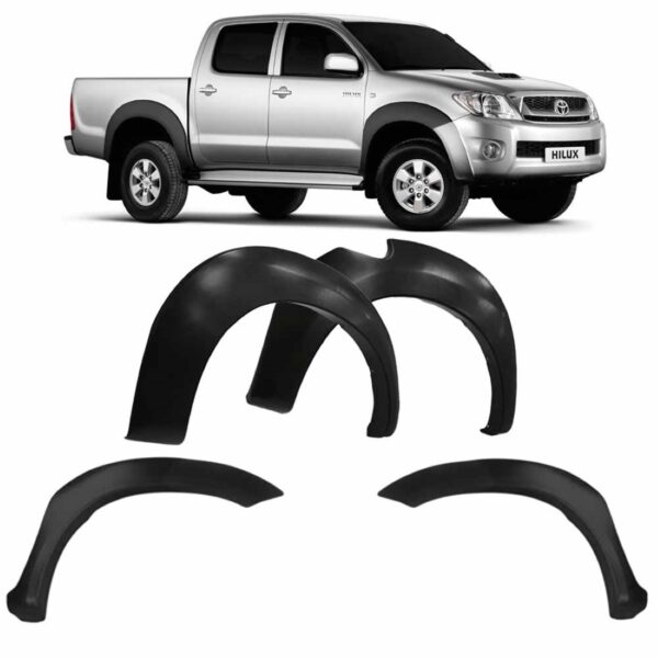 Alargador Paralama Hilux Srv 2012 2013 2014 2015 06 Peças