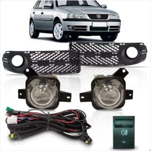 Kit Farol De Milha Gol G3 Parati Saveiro Giii Novo