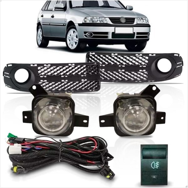 Kit Farol De Milha Gol G3 Parati Saveiro Giii Novo