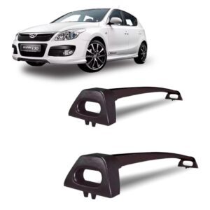Rack De Teto Bagageiro Para Hyundai I30 Aluminio Preto Preto