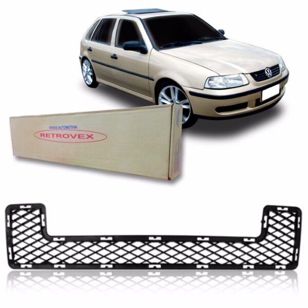 Tela Frontal Gol Parati G3 2000 2001 2002 Inferior Central Preta