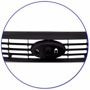 Tela Frontal Radiador Focus Ford Superior Preta 2007/2012
