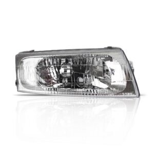 Farol Mitsubishi Lancer 98 1999 2000 01 Lente Lisa 1ª Linha - Direito/passageiro