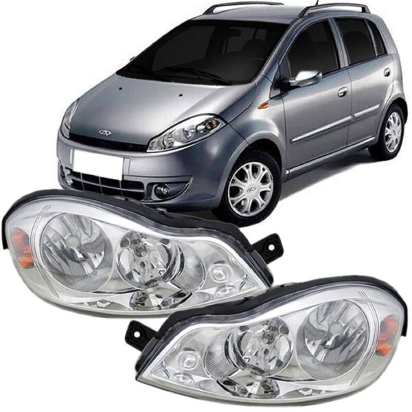 Farol Chery Face Ano 2010 2011 2012 2013 Cromado 1ª Linha Direito/passageiro