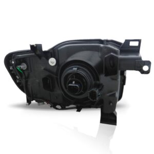 Farol Xterra 02 03 2004 2005 2006 2007 08 Aro Cinza 1ª Linha - Esquerdo/motorista