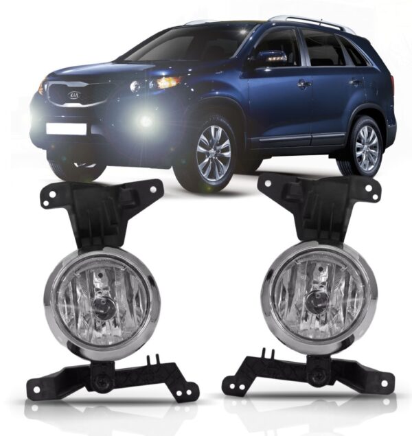 Farol De Milha Auxiliar Kia Sorento 2010 2011 2012 Ld