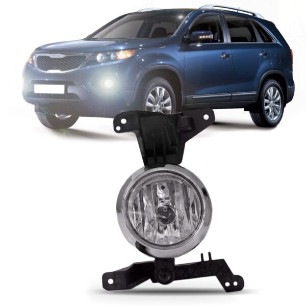 Farol De Milha Auxiliar Para Kia Sorento 2010 2011 2012 Le.