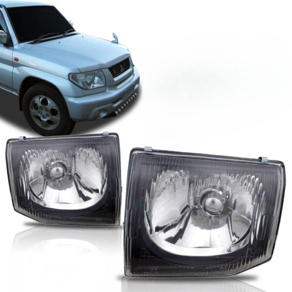 Farol Pajero Gls Liso 1998 1999 2000 1ª Linha Direito/passageiro