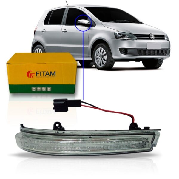 Pisca Retrovisor Para Gol/golf/fox/up G6 2013 A 2015 Ld