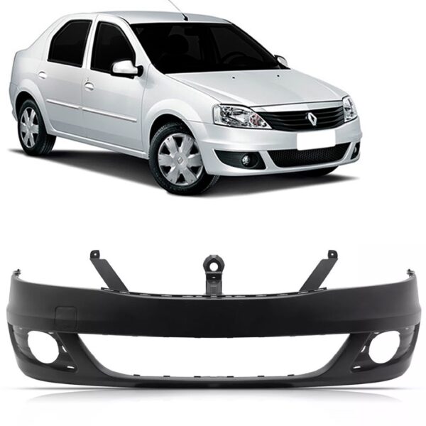 Envolvente Dianteiro Renault Logan 2011 2012 2013 Sem Furo - Carrara