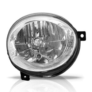 Farol Chery Qq 2010 2011 2012 2013 2014 Cromado 1ª Linha Direito/passageiro