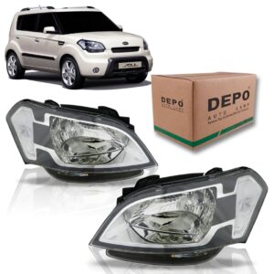 Farol Kia Soul 2009 2010 2011 2012 1ª Linha Esquerdo/motorista