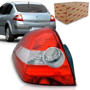 Lanterna Para Megane Sedan 2006 2007 2008 2009 2010 Le Esquerdo Vermelho