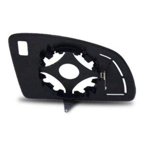 Lente Retrovisor Com Base Chevrolet Celta Meriva Prisma 2007 Lado Direito