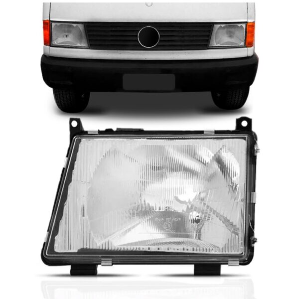 Farol Mercedes Benz Mb 180 1993 1994 1995 1996 1ª Linha Esquerdo/motorista