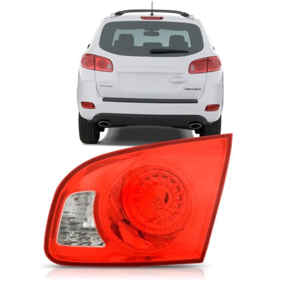 Lanterna Traseira Santa Fé 2008 2009 2010 Tampa Com Garantia Lado Direito