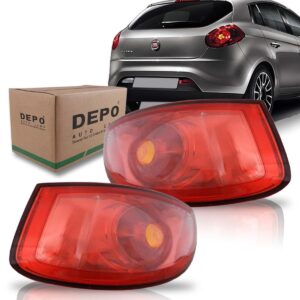 Lanterna Fiat Bravo Ano 2010 2011 2012 2013 2014 Le. Esquerdo Vermelho