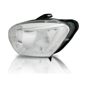 Farol Idea 2011 2012 2013 2014 2015 Fiat Cromado 1ª Linha Esquerdo/motorista