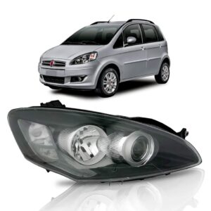 Farol Idea 11 12 13 2014 15 Mascara Negra Sporting 1ª Linha Direito/passageiro