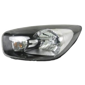 Farol Picanto 2012 2013 2014 Mascara Negra 1ª Linha Esquerdo/motorista