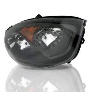 Farol Fiesta 10 11 2012 13 Mascara Negra Foco Duplo 1ª Linha Direito/passageiro