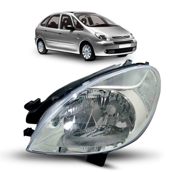 Farol Xsara Picasso 07 2008 2009 2010 2011 Eletrico 1ª Linha - Esquerdo/motorista