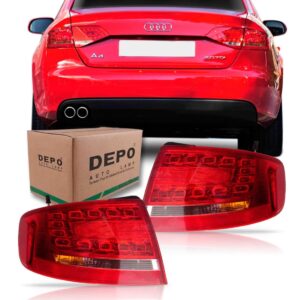 Lanterna Audi A4 A-4 Ano 09 2010 2011 Led Esquerdo 1ª Linha Esquerdo