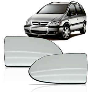 Lente Espelho Retrovisor Zafira C/ Base Lado Direito