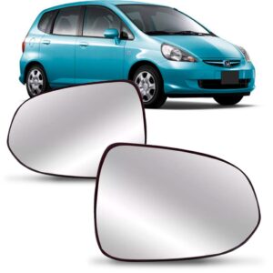 Lente Espelho Retrovisor Fit 2003 2004 2005 2006 2007. Lado Direito,Posição Dianteiro