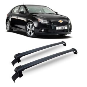 Rack De Teto Cruze Hacth 2011 Até 2015 Bagageiro Preto